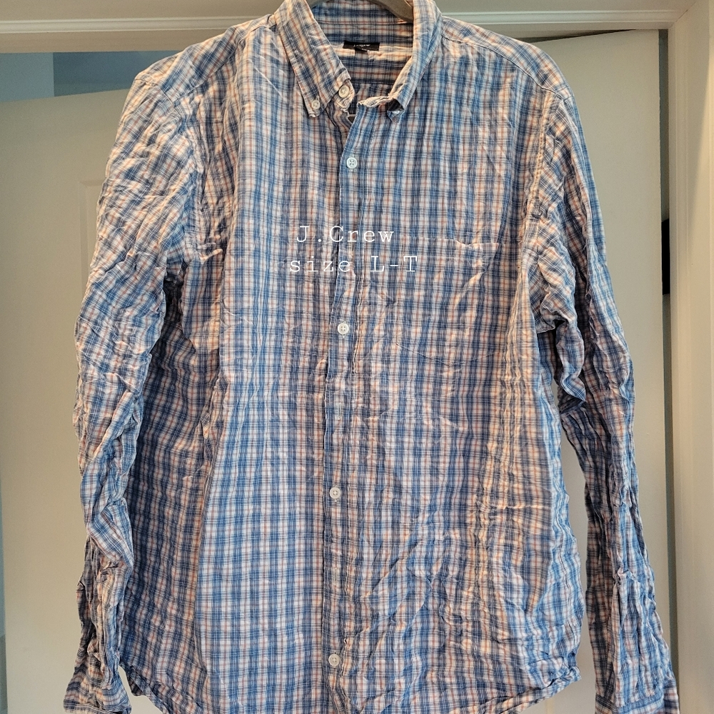Men's long sleeve button down